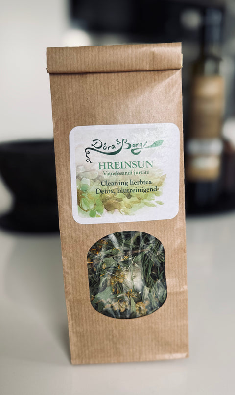 Hreinsun - vatnslosandi jurtateblanda