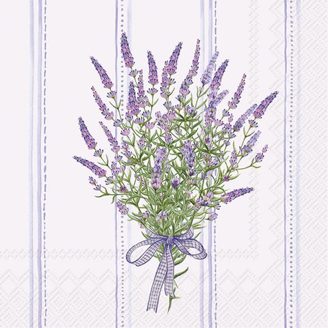 Servíettur lavander